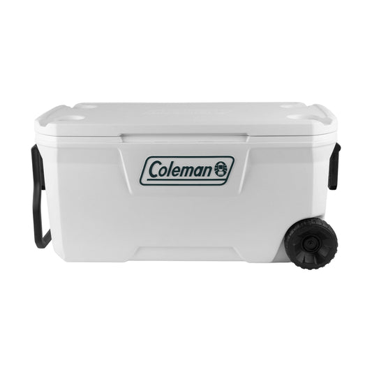 Ghiacciaia Coleman Xtreme Marine Personal 100, vista frontale con maniglie