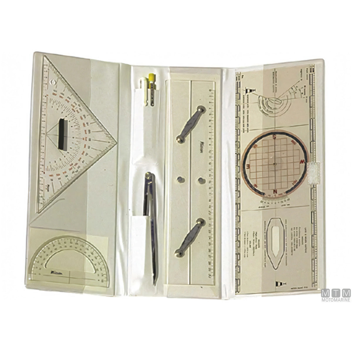 Motomarine Set Carteggio Patente Nautica Large — Large