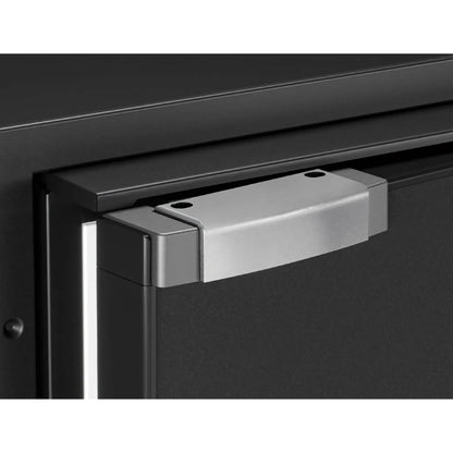Frigorifero Vitrifrigo C60i Chromelock nero, vista posteriore