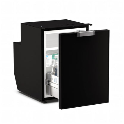 Frigorifero a cassetto Vitrifrigo C42DW Chromelock nero con maniglia cromata