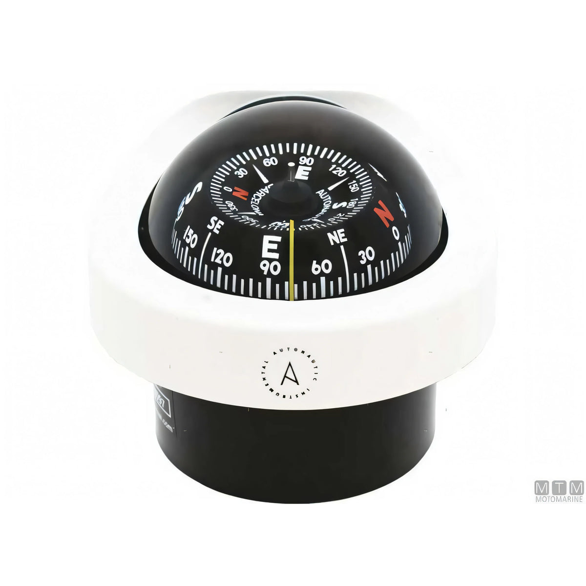 Autonautic bussola C12/110 a incasso — Nera