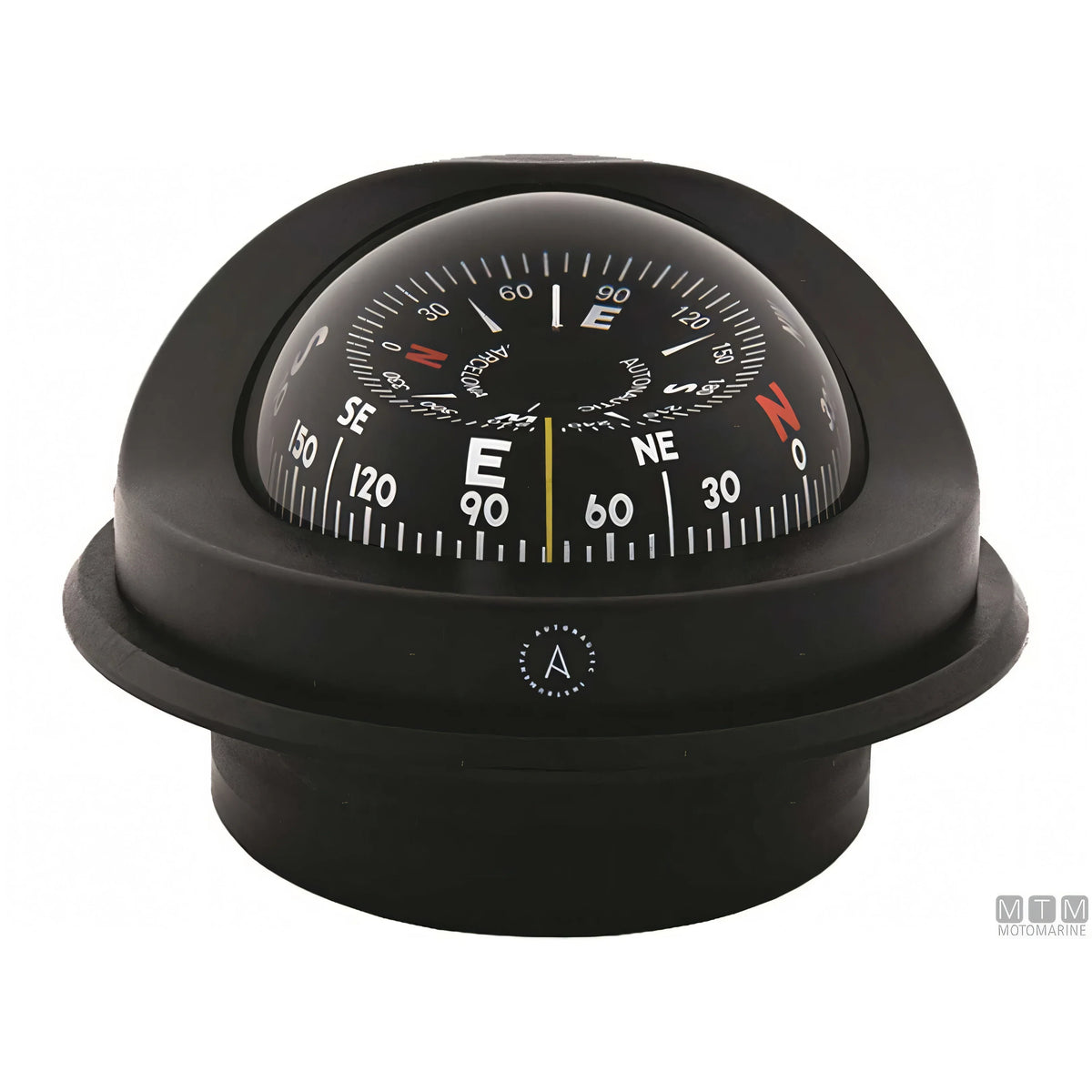Bussola Autonautic C15/150 rosa 100mm nera — Nera