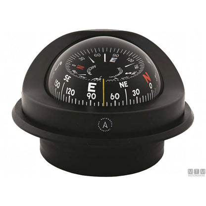Bussola Autonautic C15/150 rosa 100mm nera — Nera