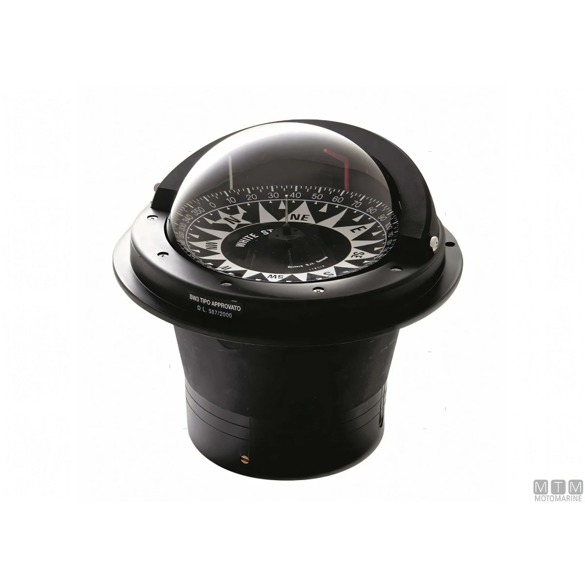 Bussola Riviera White Star BW3 nera — HS - 5°