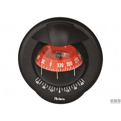 Riviera Bussola Pegasus 3-BP1 — Cornice Nera / Rosa Rossa