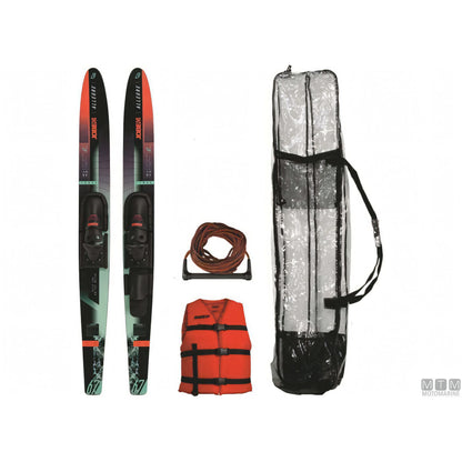 Jobe Sci d'Acqua Allegre Combo — Rosso con accessori