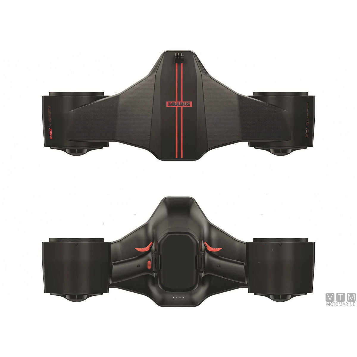 Jobe Brabus Shadow seascooter subacqueo — Package completo