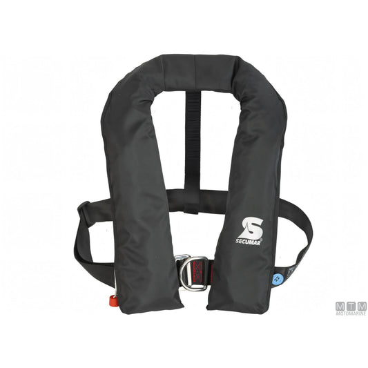 Secumar Mystic 150N giubbotto di salvataggio gonfiabile nero — Giubbotto 150N Nero