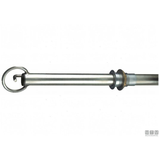 Motomarine asta traino sci acciaio inox 316 — Ø 40 mm - H 110 cm