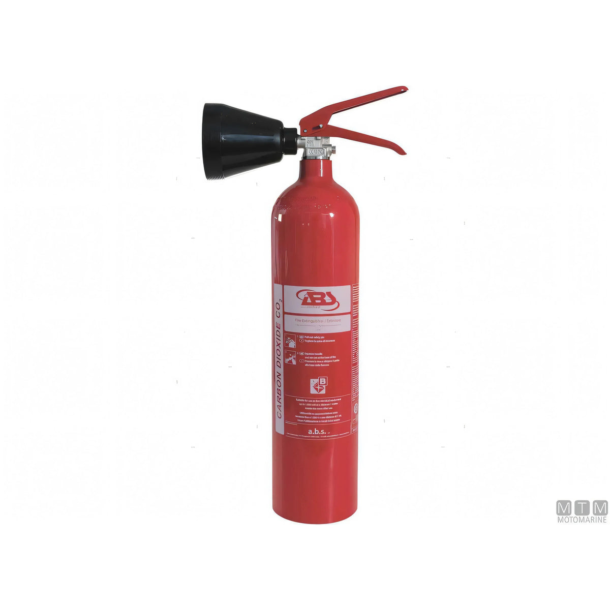 Motomarine estintore CO2 MED certificato CE — CS2-AB 2 Kg