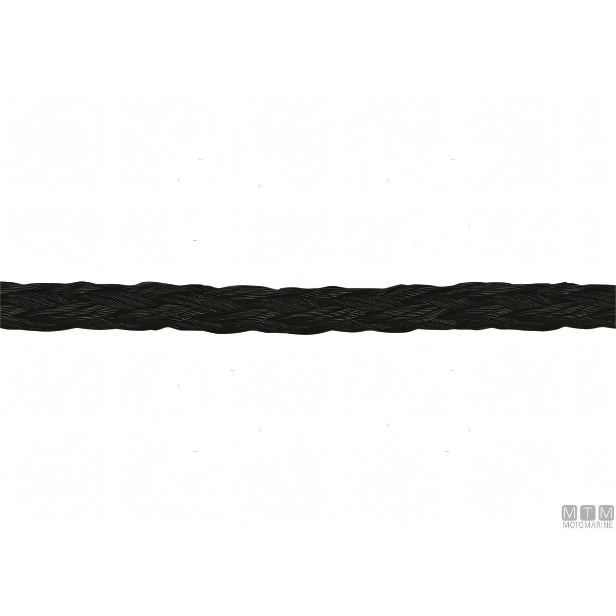 Motomarine treccia galleggiante in polietilene — Nera