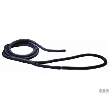 Treccia da Ormeggio Custom in Poliestere HT con Gassa Rinforzata Ø 24 mm — Blue Navy · Gassa rinforzata · 16 m