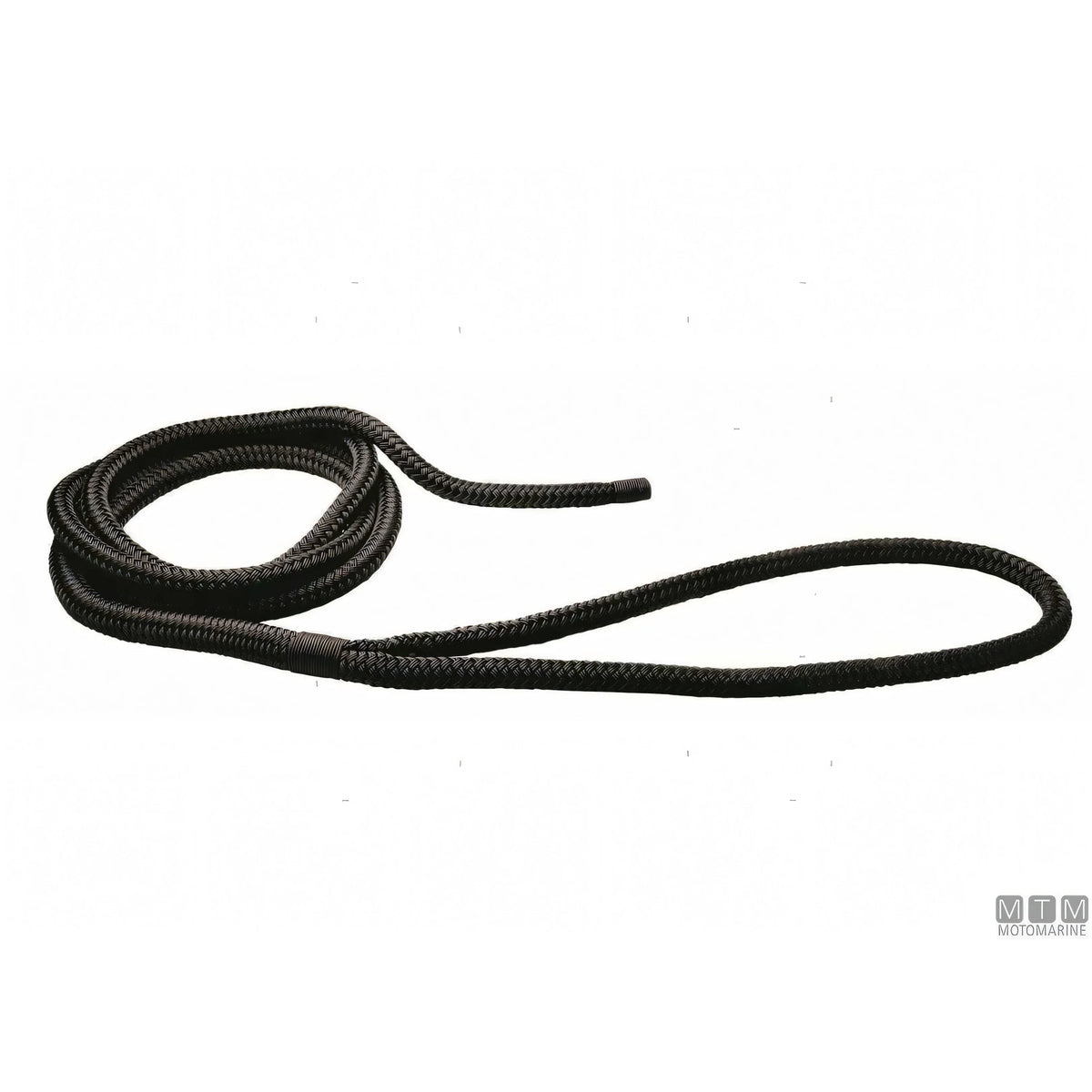 Motomarine Treccia Ormeggio Poliestere HT Ø36mm — Nera · Gassa rinforzata · 20 m