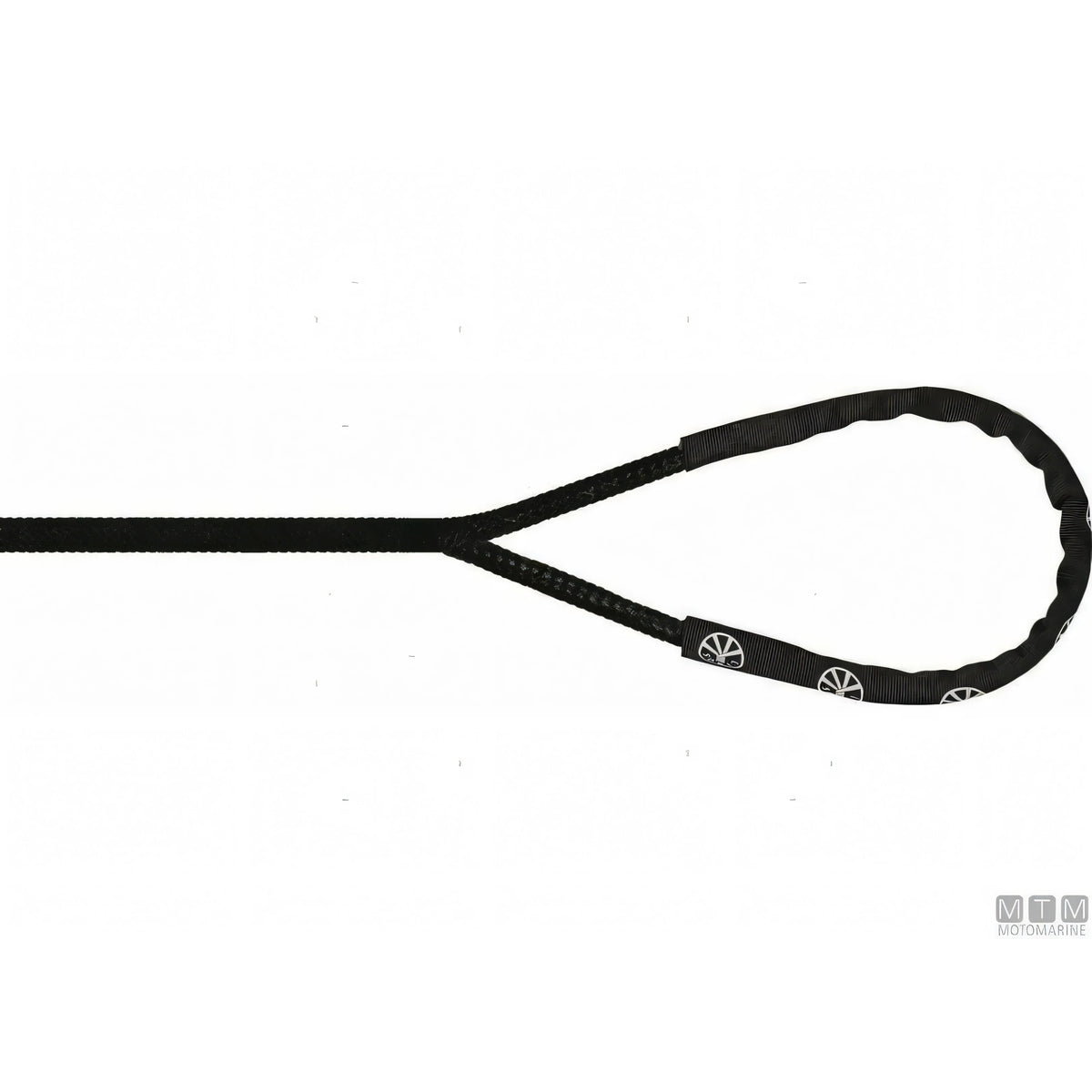 Treccia Liros Handy-Elastic Ø16 mm con Gassa 40 cm — Nera Ø10mm 6m