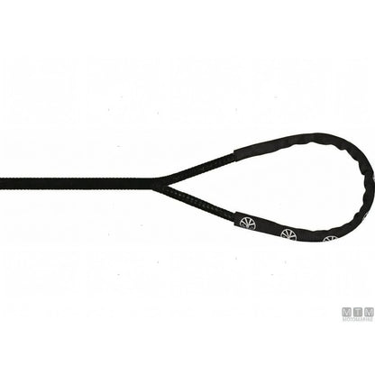 Treccia Liros Handy-Elastic Ø16 mm con Gassa 40 cm — Nera Ø10mm 6m