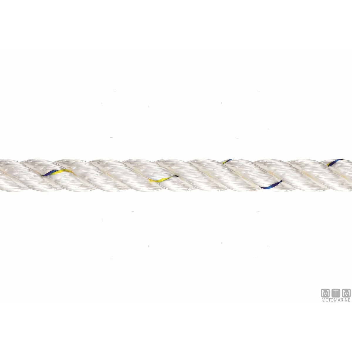 Cima Ormeggio 3 Fusi Liros in Polyamide Ø 8 mm – Bobina 200 m — Bianca