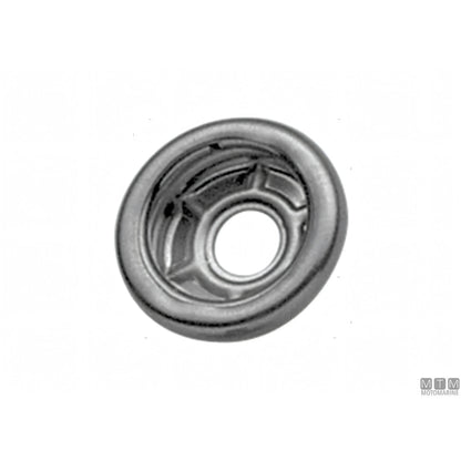 Bottone a pressione in acciaio inox Ø 15 mm — Sotto-testa (B)