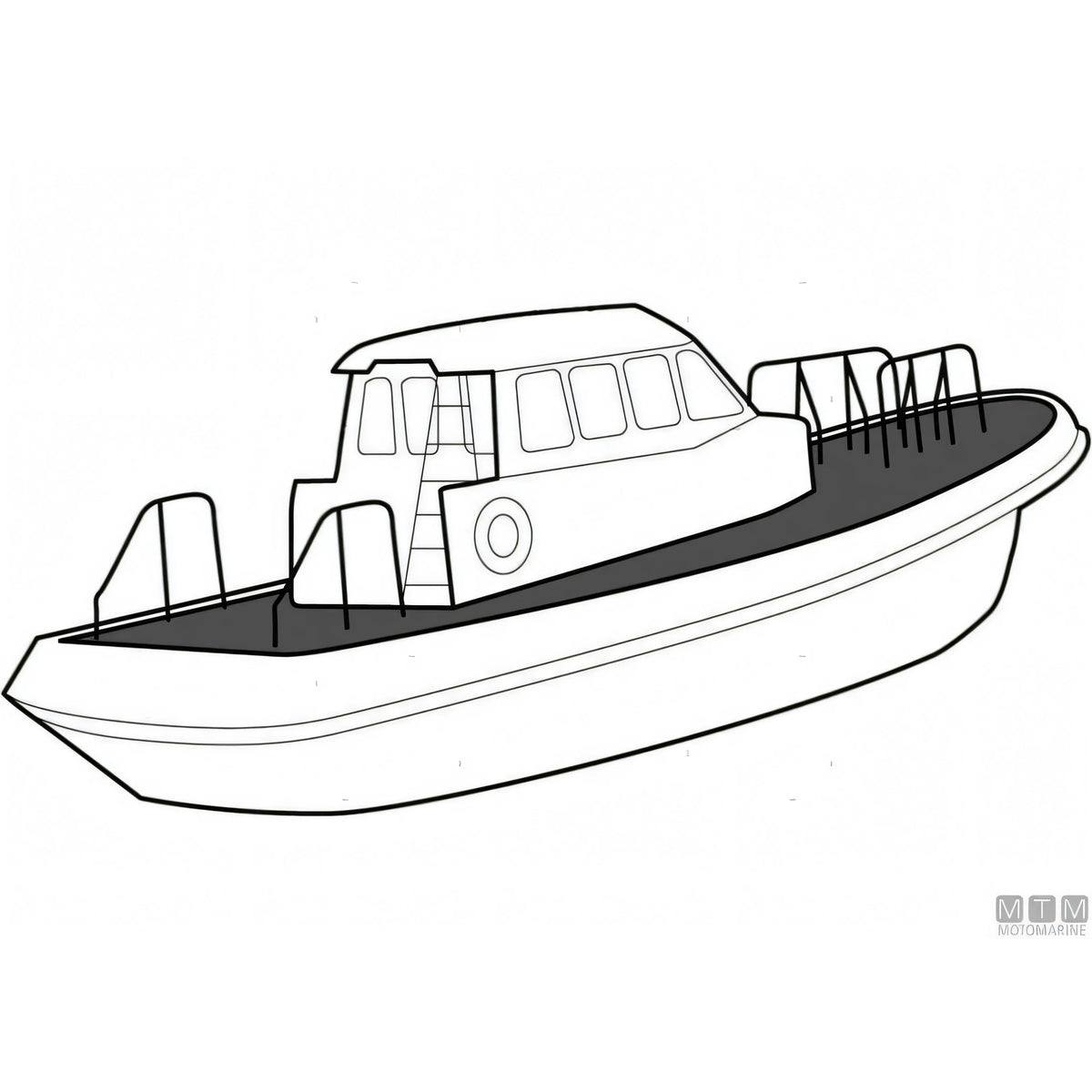 Motomarine piastra antiscivolo TBS21 — vista 3