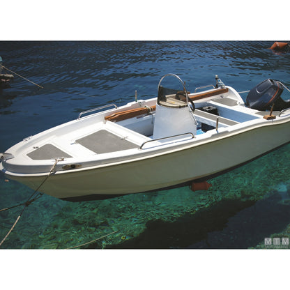 Motomarine rivestimento EVA Deck per pavimentazione nautica — Liscio Grigio - Adesivo 3M