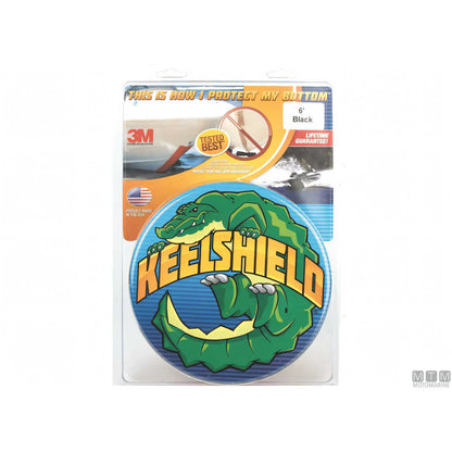 Proteggi chiglia Gator Keelshield 3M adesivo per scafo — 122 cm Nero