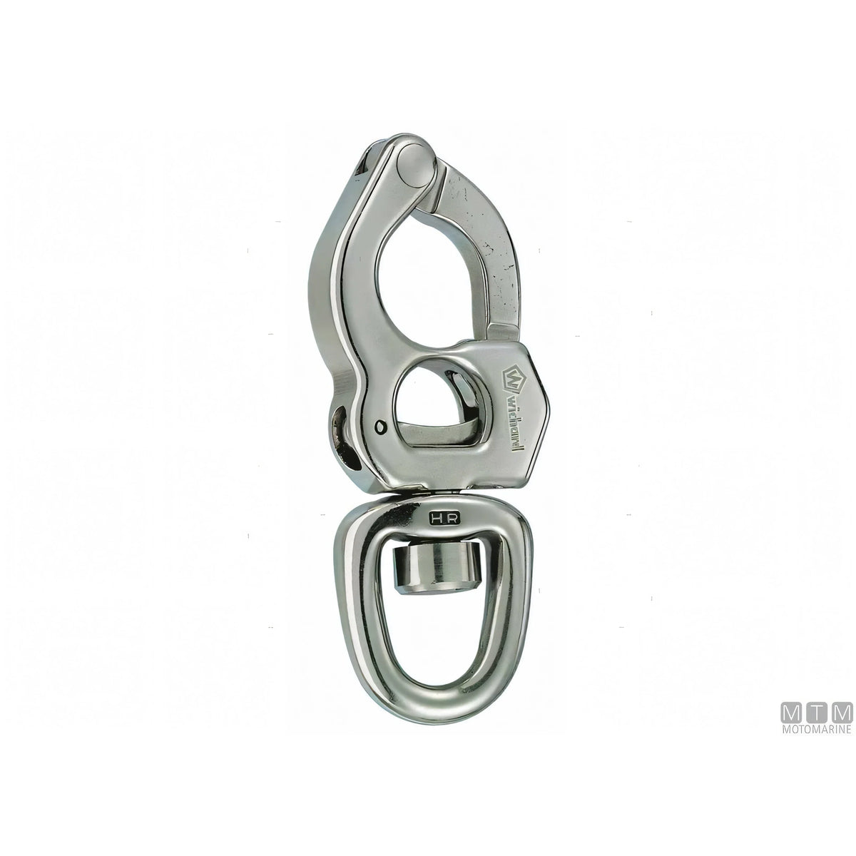 Wichard moschettone sgancio rapido occhio girevole inox — Ø 11 mm