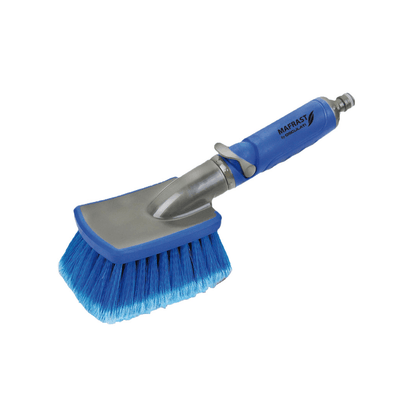 Spazzola a mano Mafrast by Osculati blu con setole sintetiche e attacco rapido per tubo flessibile