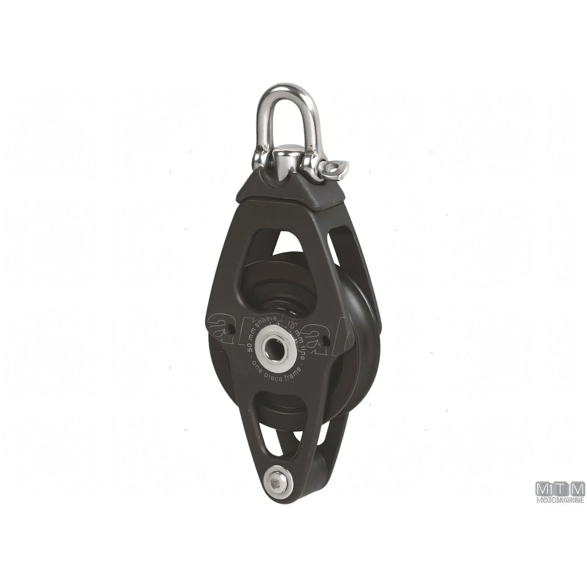 Bozzello Antal puleggia 50 mm cassa alluminio — Singolo con arricavo