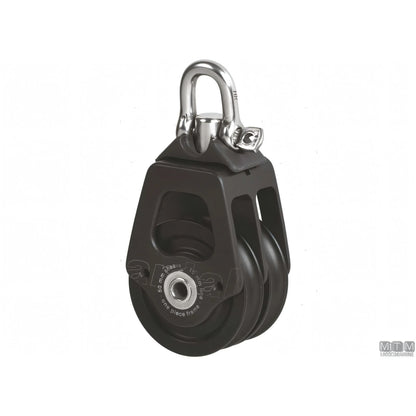 Bozzello Antal puleggia 50 mm cassa alluminio — Doppio