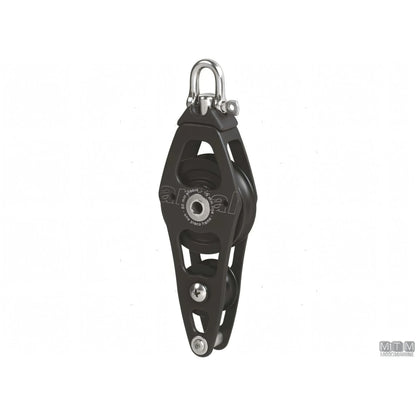 Bozzello Antal puleggia 50 mm cassa alluminio — Violino con arricavo e strozzascotte