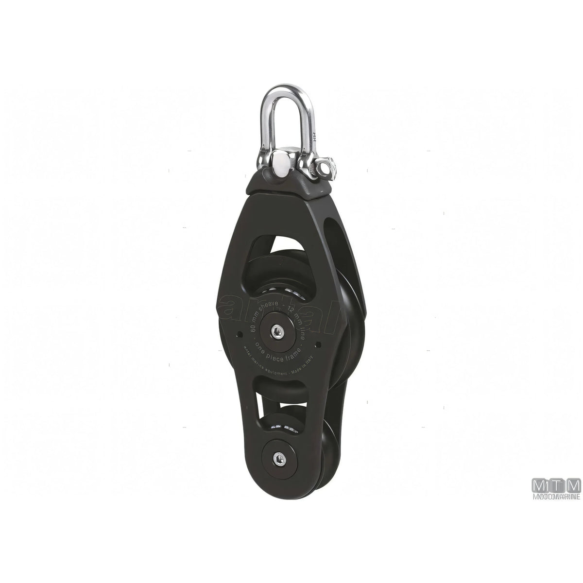 Antal bozzello puleggia 60 mm cassa in alluminio — Violino