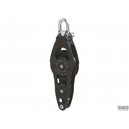 Antal bozzello puleggia 60 mm cassa in alluminio — Violino con arricavo