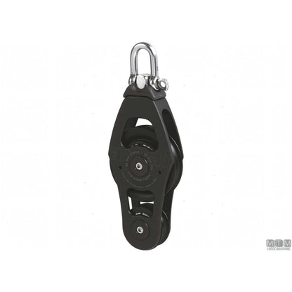 Antal bozzello puleggia 60 mm cassa in alluminio — Violino con strozzascotte