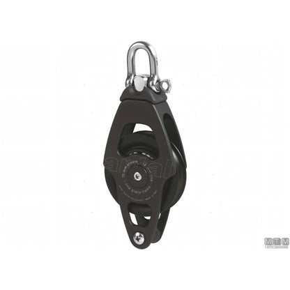 Antal bozzello puleggia 70 mm alluminio — Singolo con arricavo