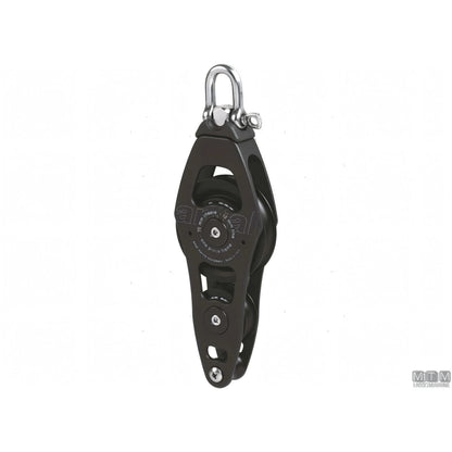 Antal bozzello puleggia 70 mm alluminio — Violino con arricavo