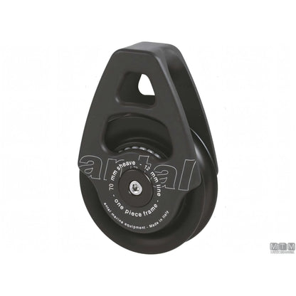 Antal bozzello puleggia 70 mm alluminio — Web