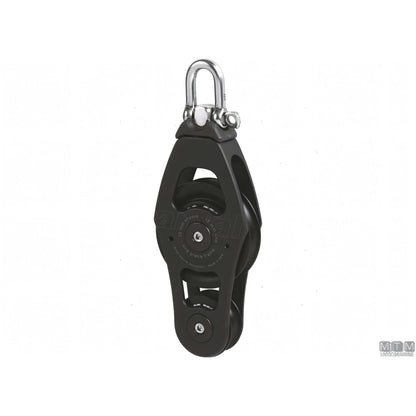 Antal bozzello puleggia 70 mm alluminio — Violino con strozzascotte