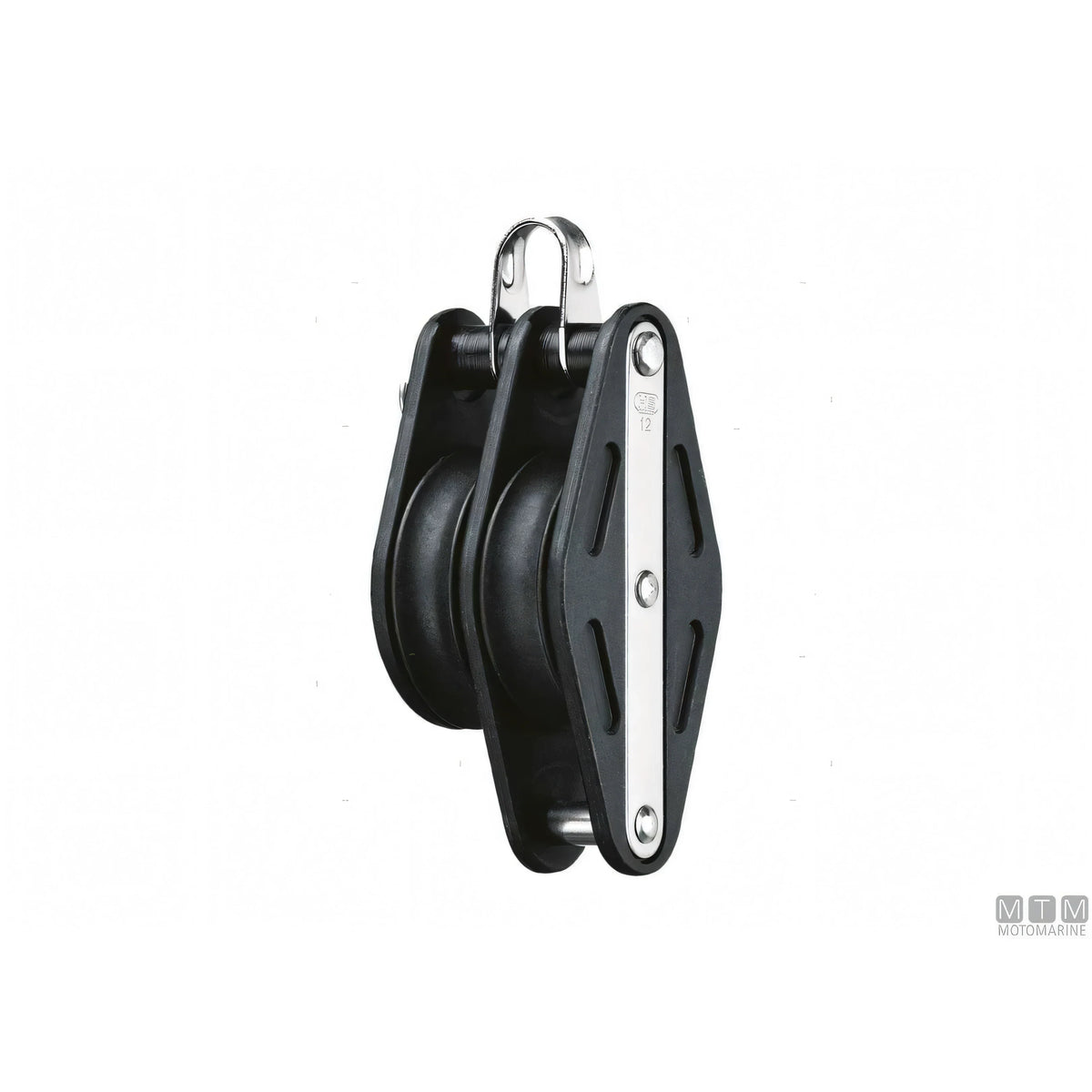 Hermann Sprenger bozzello puleggia 50mm — Doppio con arricavo