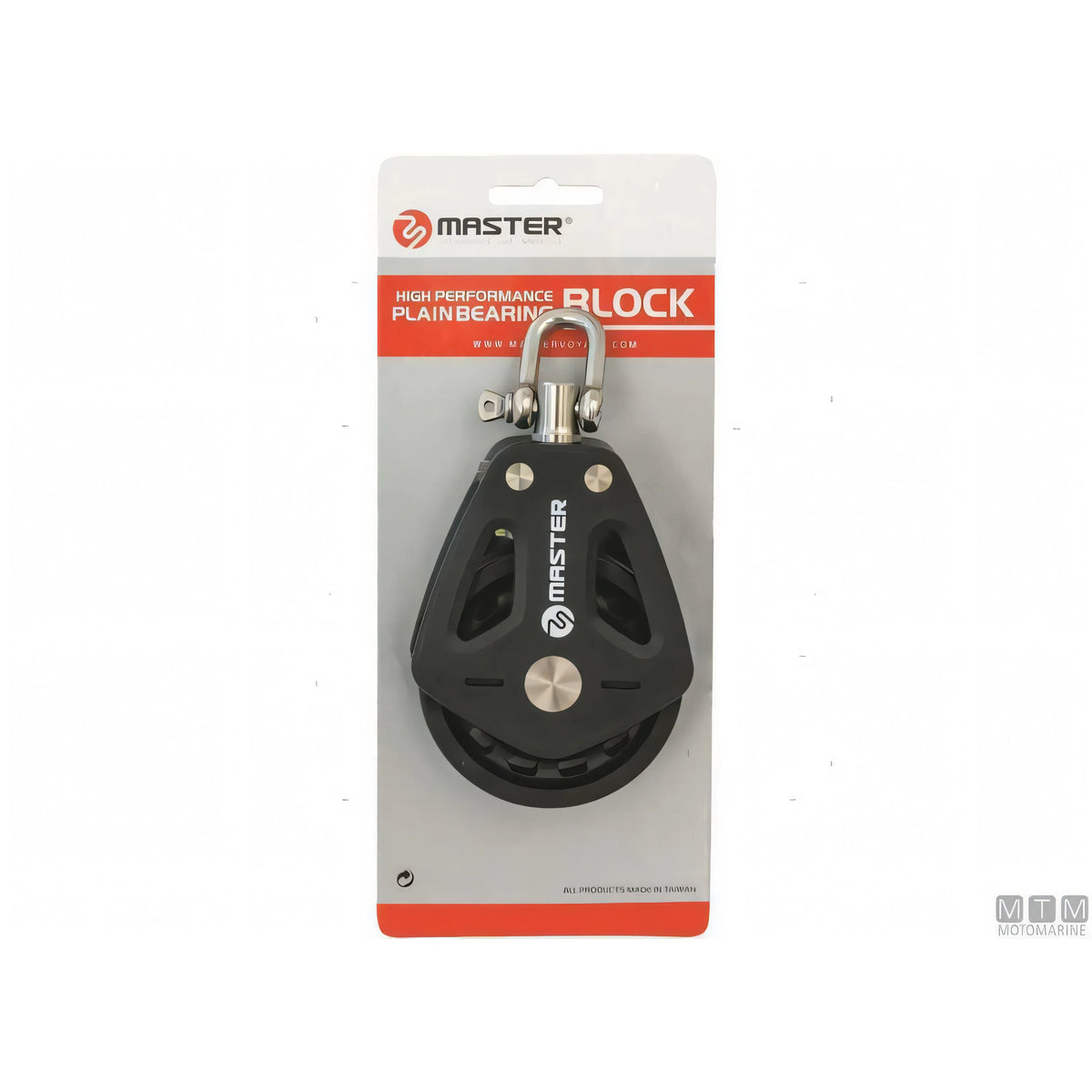 Bozzello Tersma Master puleggia 50mm boccola liscia — Singolo