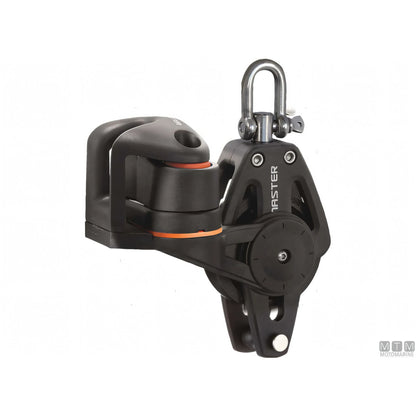 Bozzello Tersma Master puleggia 50mm boccola liscia — Singolo con arricavo e strozzascotte