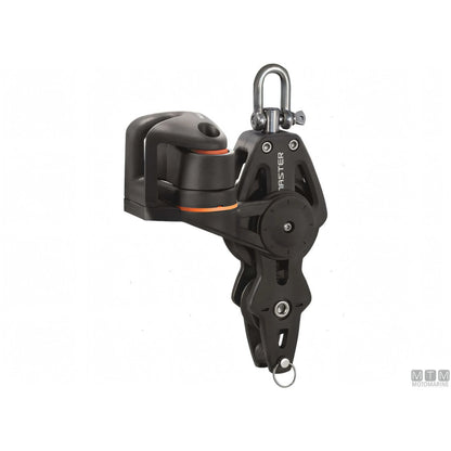 Bozzello Tersma Master puleggia 50mm boccola liscia — Violino con arricavo e strozzascotte