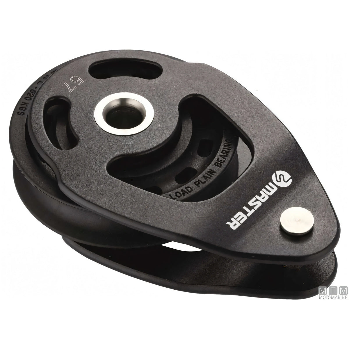 Tersma bozzello Master Hercules alluminio puleggia su sfere — Piede albero Ø57mm