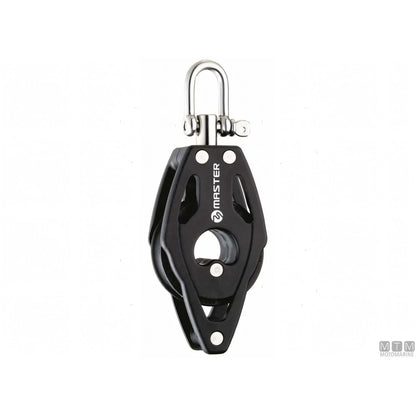 Tersma bozzello Master puleggia composito su sfere 40mm — Singolo con arricavo