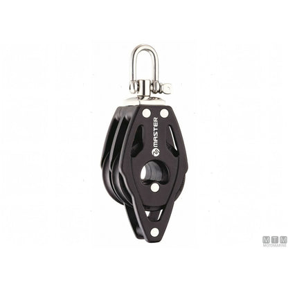 Tersma bozzello Master puleggia su sfere 57mm composito — Doppio con arricavo