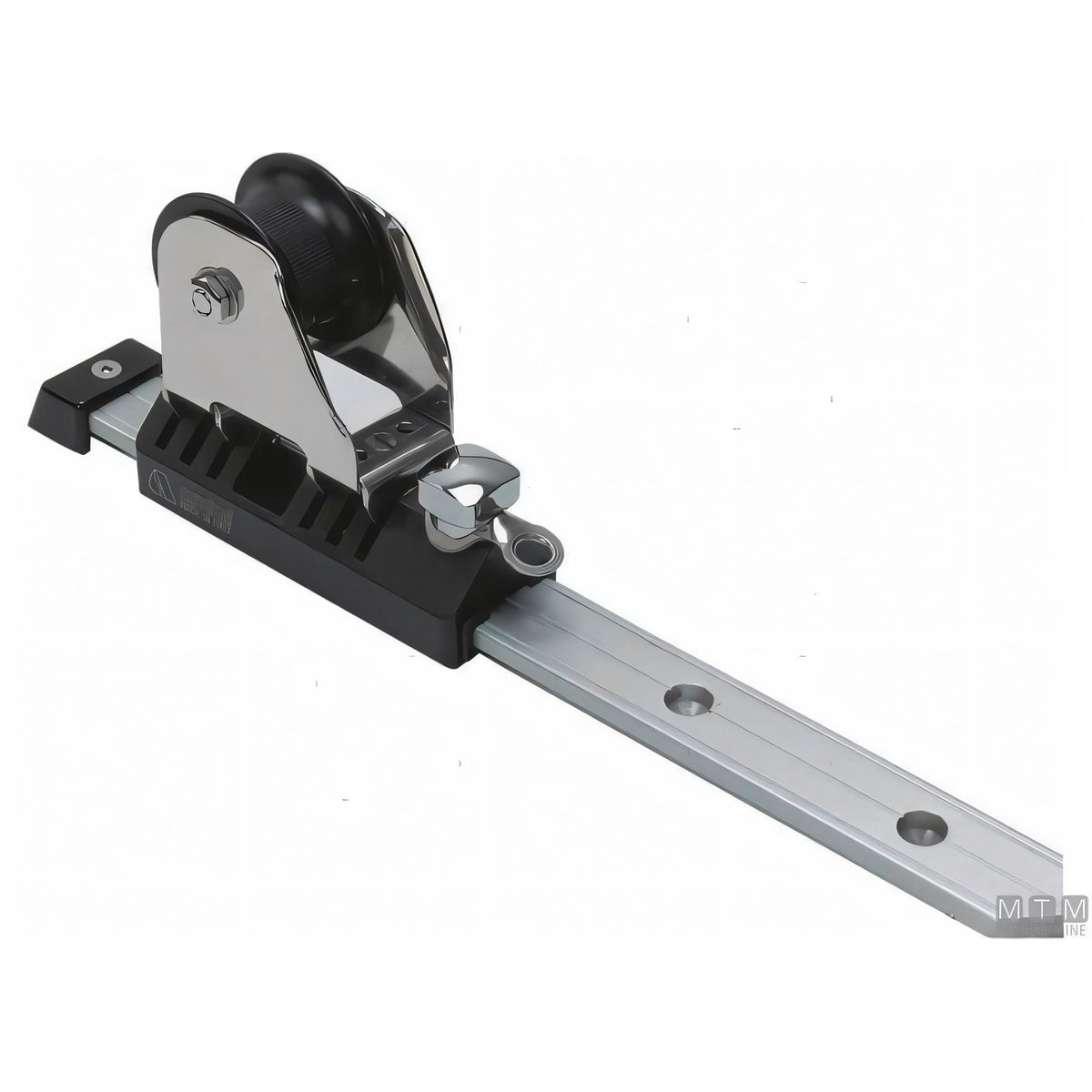 Antal carrello e rotaia genoa 40x8 mm alluminio anodizzato — Carrello