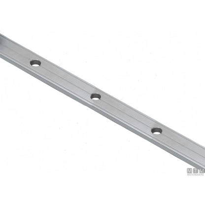 Antal carrello e rotaia genoa 40x8 mm alluminio anodizzato — Rotaia 2 m