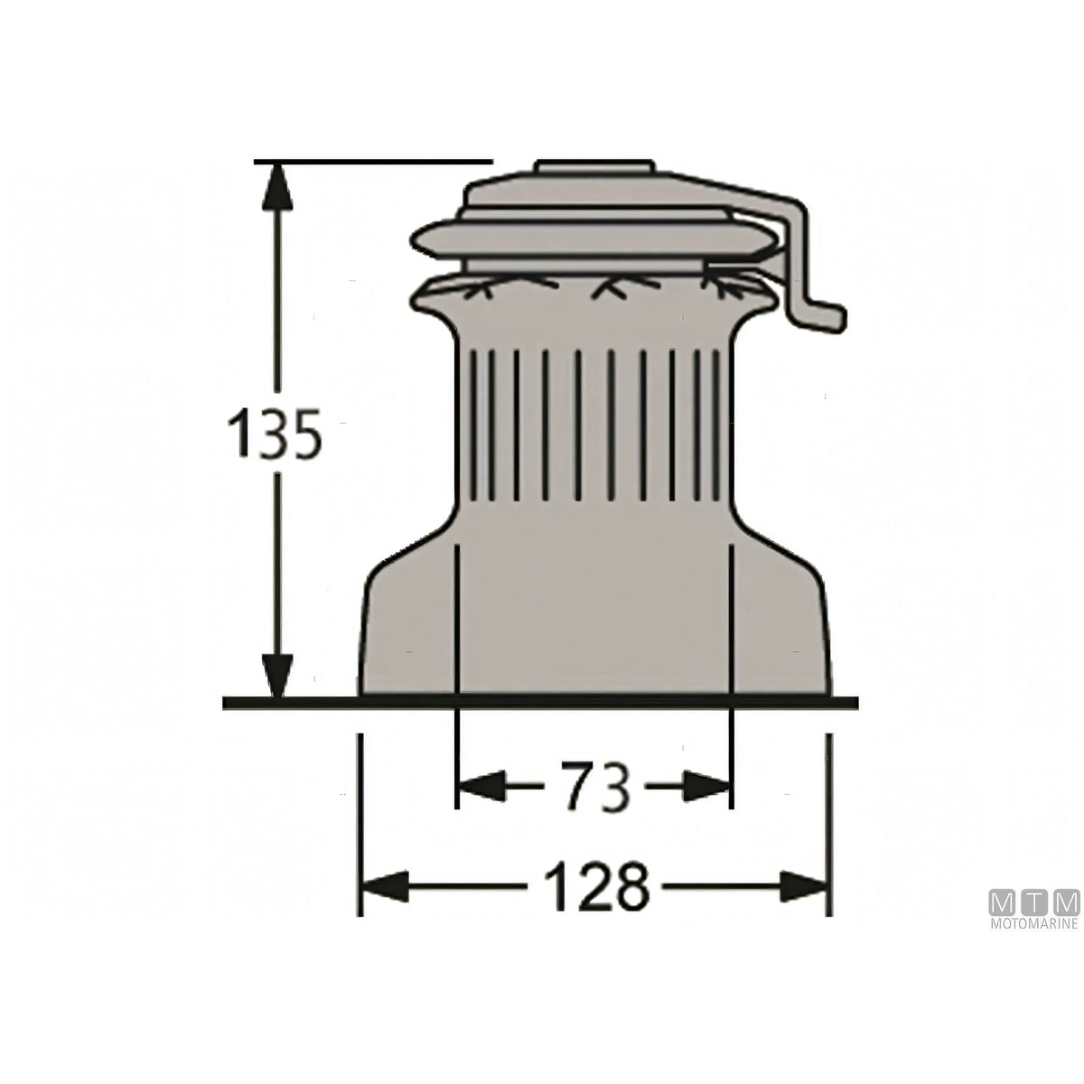 Winch Antal Self-Tailing XT — XT30.2 - Power 7/28