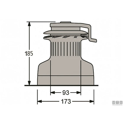 Winch Antal Self-Tailing XT — XT44