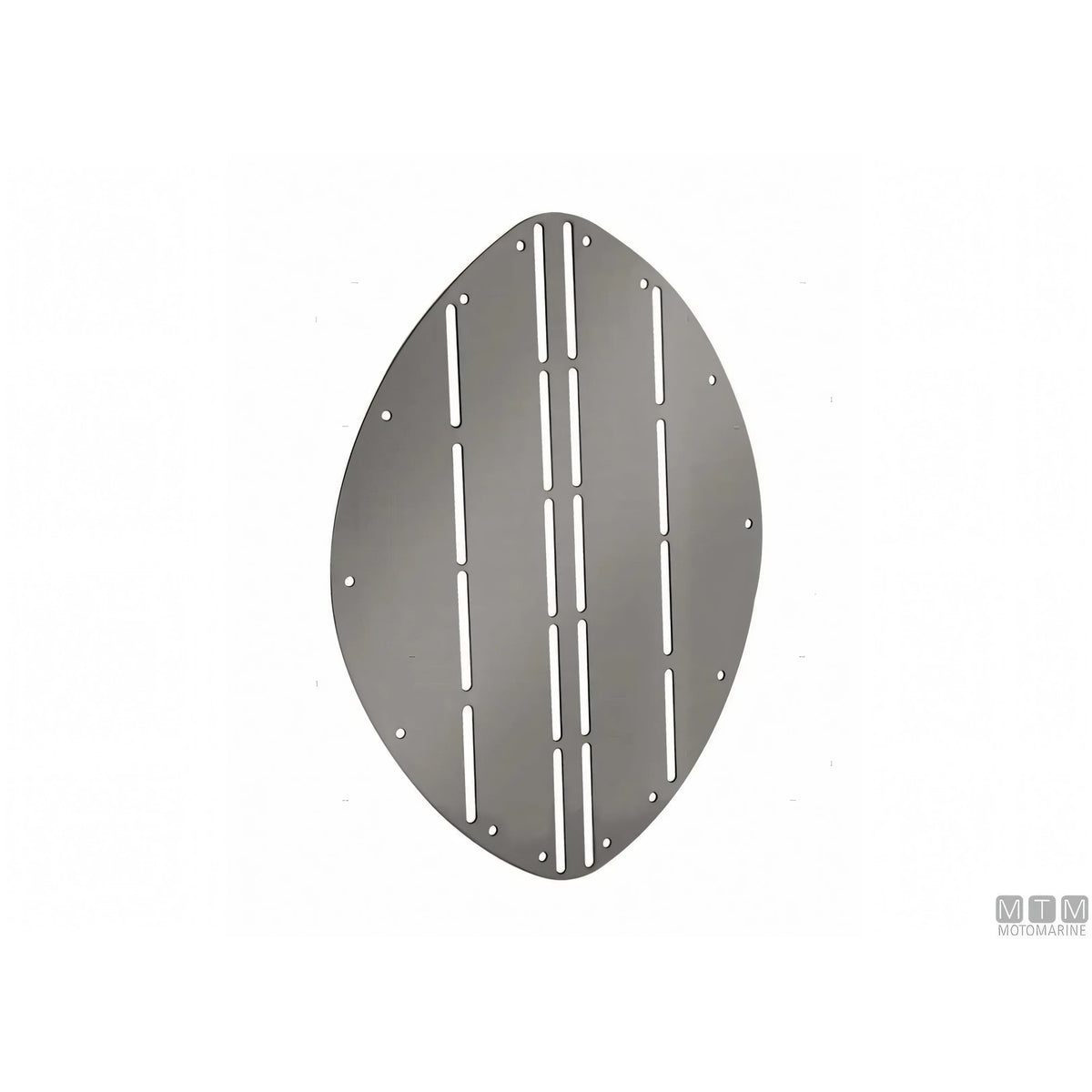 Paraprua Triangolare Sagomabile in Acciaio Inox 35 x 34,5 cm — Elittico