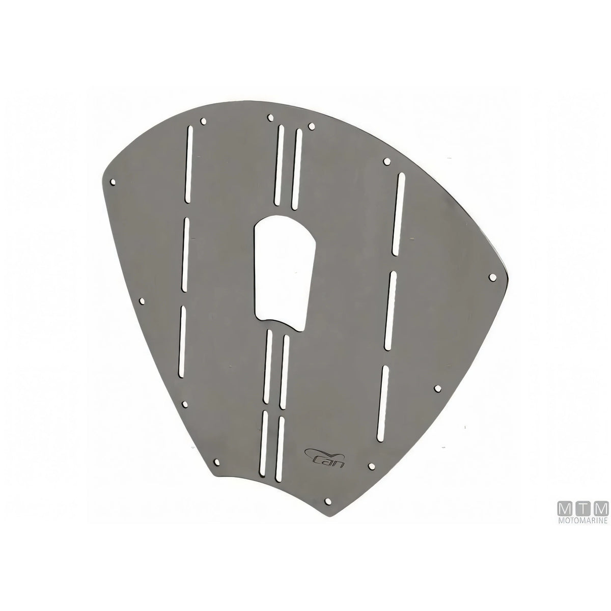 Paraprua Triangolare Sagomabile in Acciaio Inox 35 x 34,5 cm — Elittico