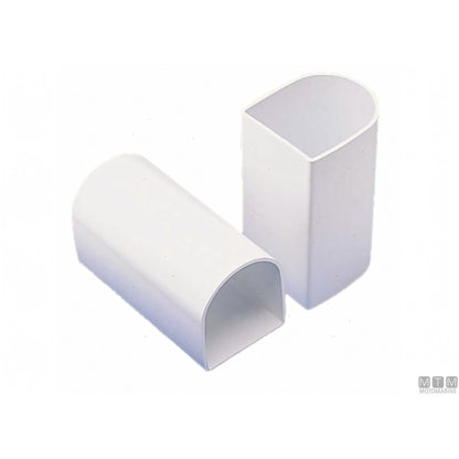 Motomarine Profilo Paracolpi Dock Edge P-Type in PVC marino — Coppia giunti